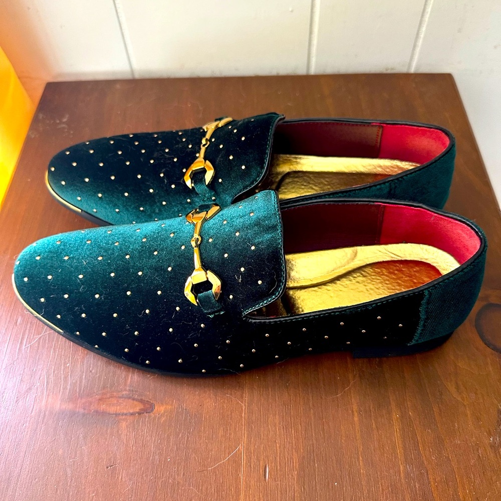 Men’s Velvet Prom Shoes